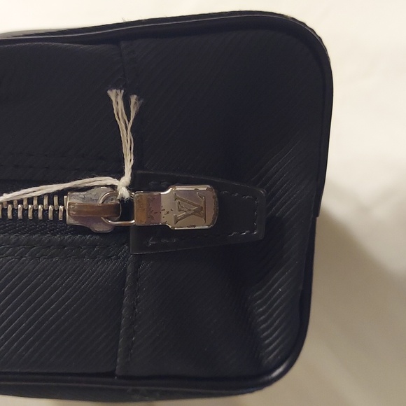 LOUIS VUITTON GREEN PALANA TROUSSE COSMETIC POUCH MAKE UP TOILETRY CASE - Picture 5 of 11